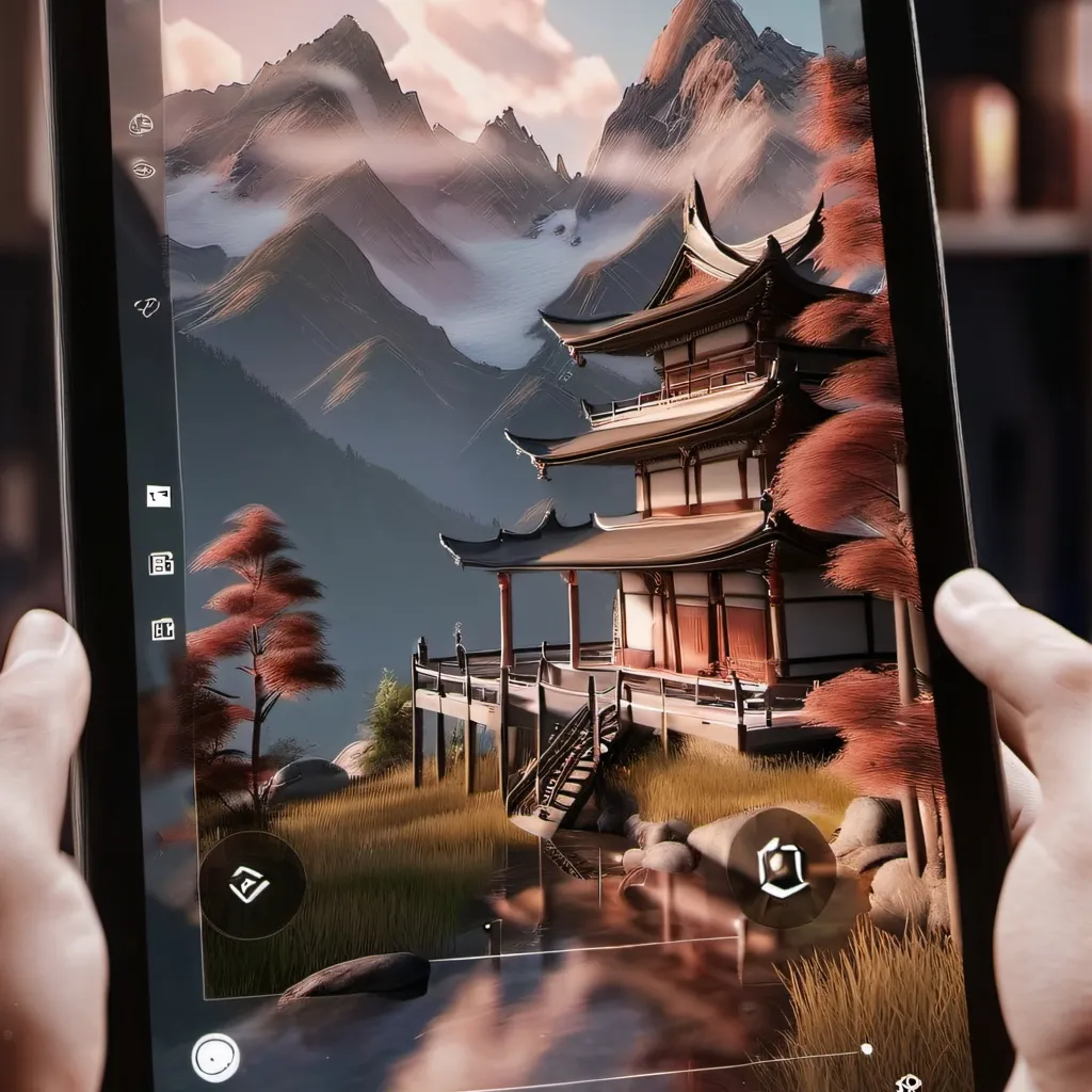 chat with ai character: Tablet 