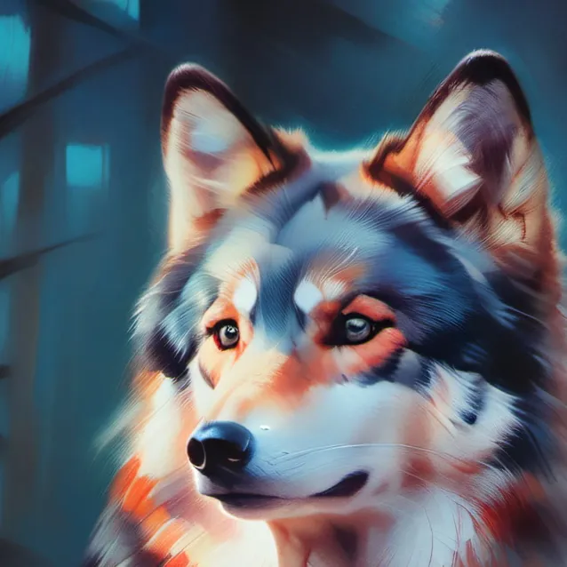 chat with ai character: wolf