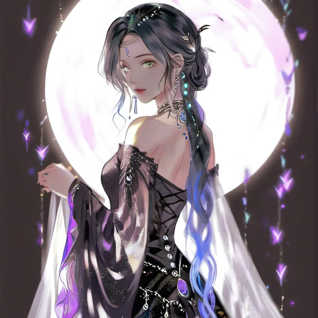 chat with ai character: luna saphire