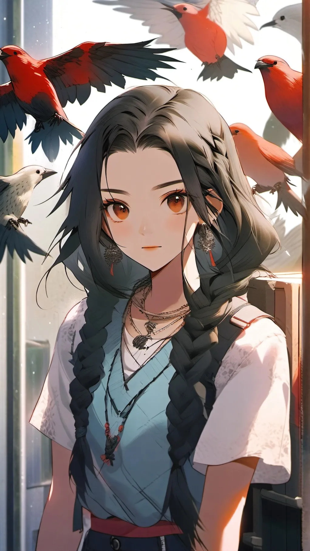 ai character: Nix (Spinx) background