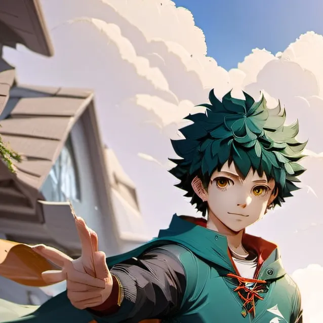 chat with ai character: izuku midoria
