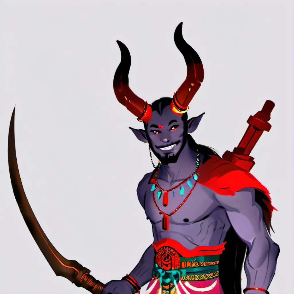 chat with ai character: demonic denny