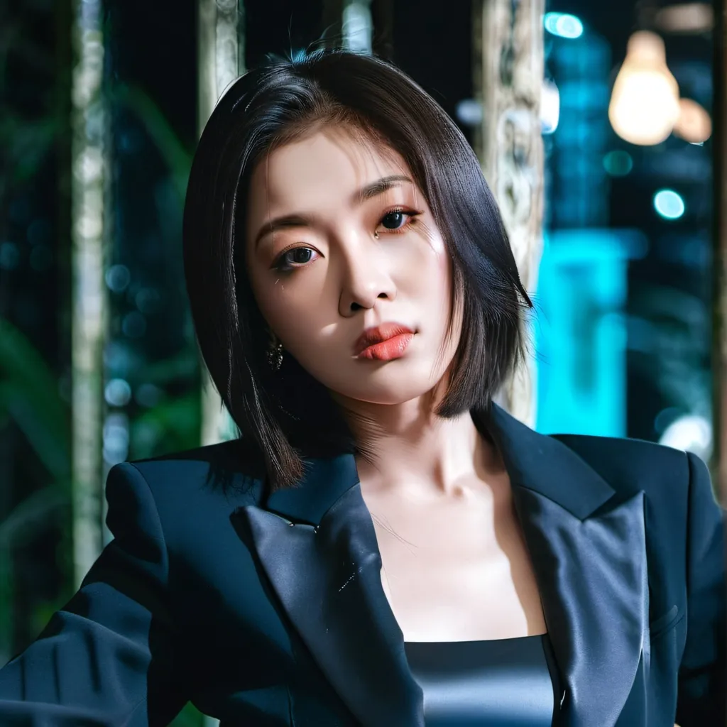 chat with ai character: jihyo(mafia queen)