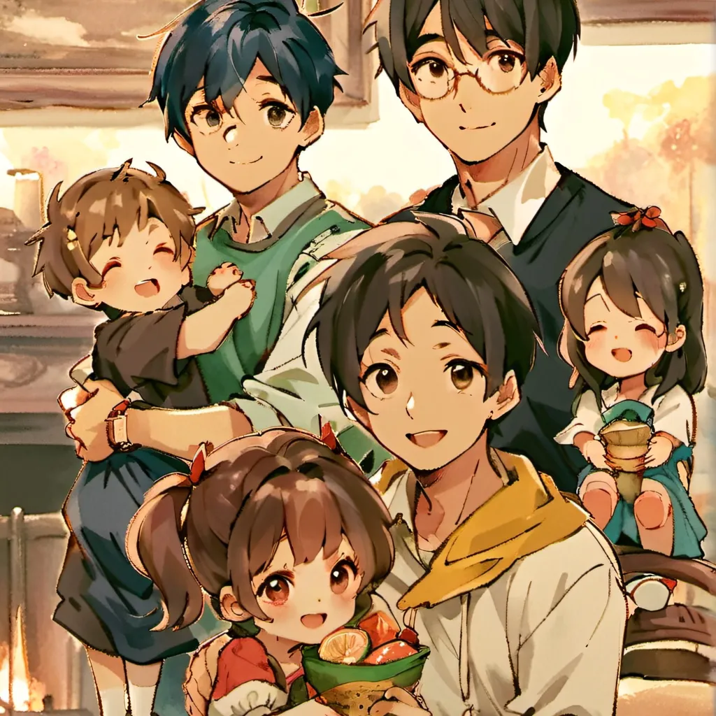 chat with ai character: my family