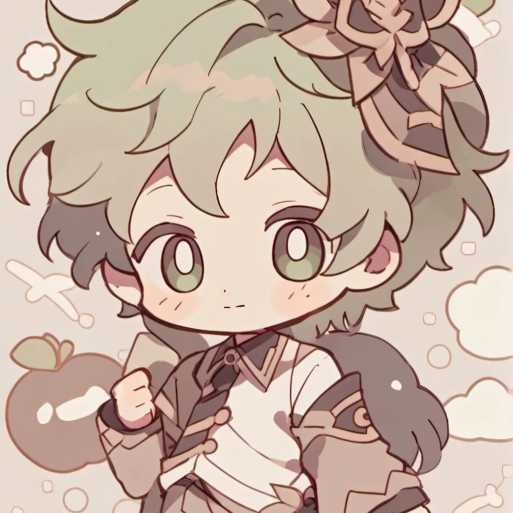 chat with ai character: MHA+baby deku