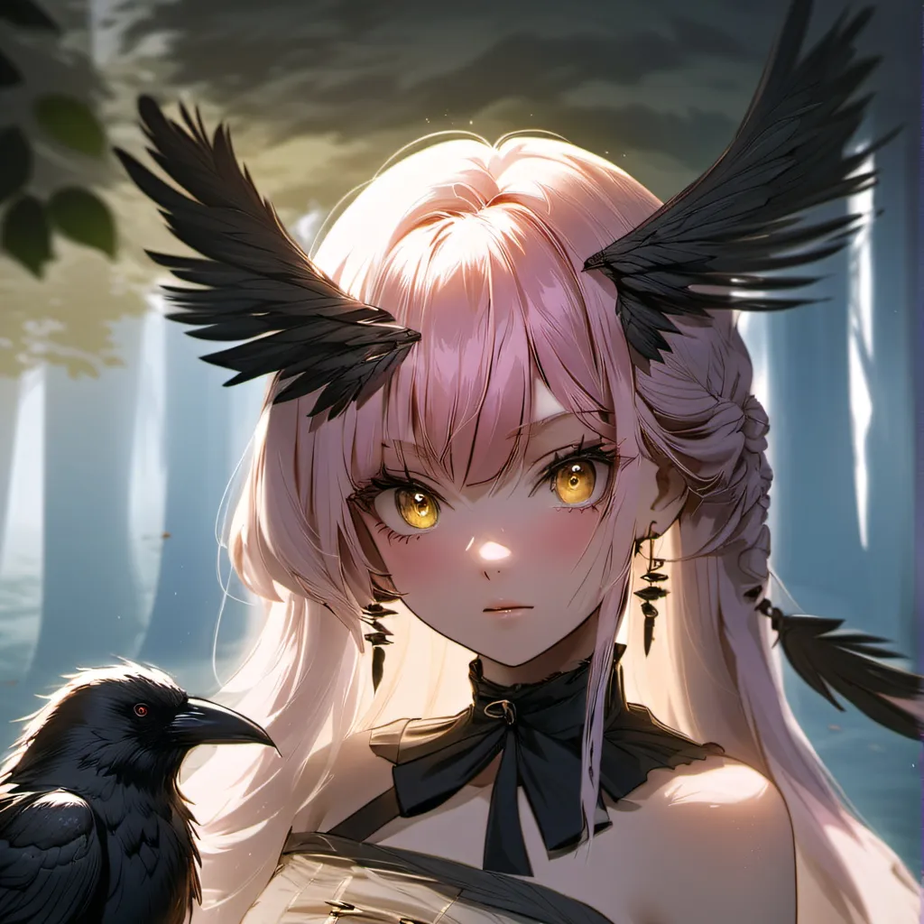 chat with ai character: Crowsie