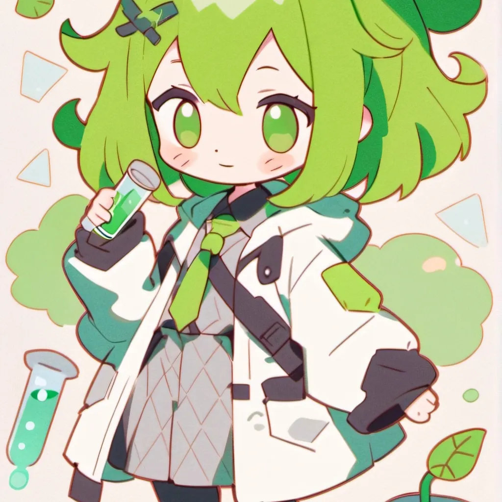 chat with ai character: Test tube!