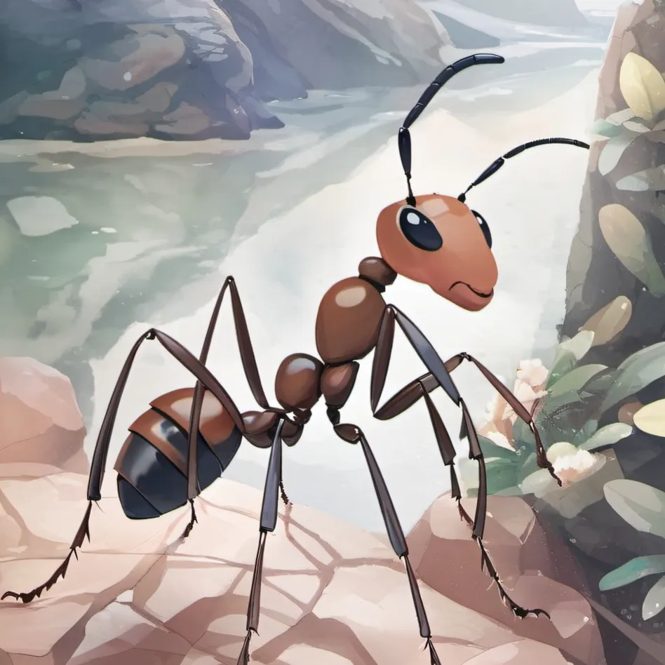 chat with ai character: ant