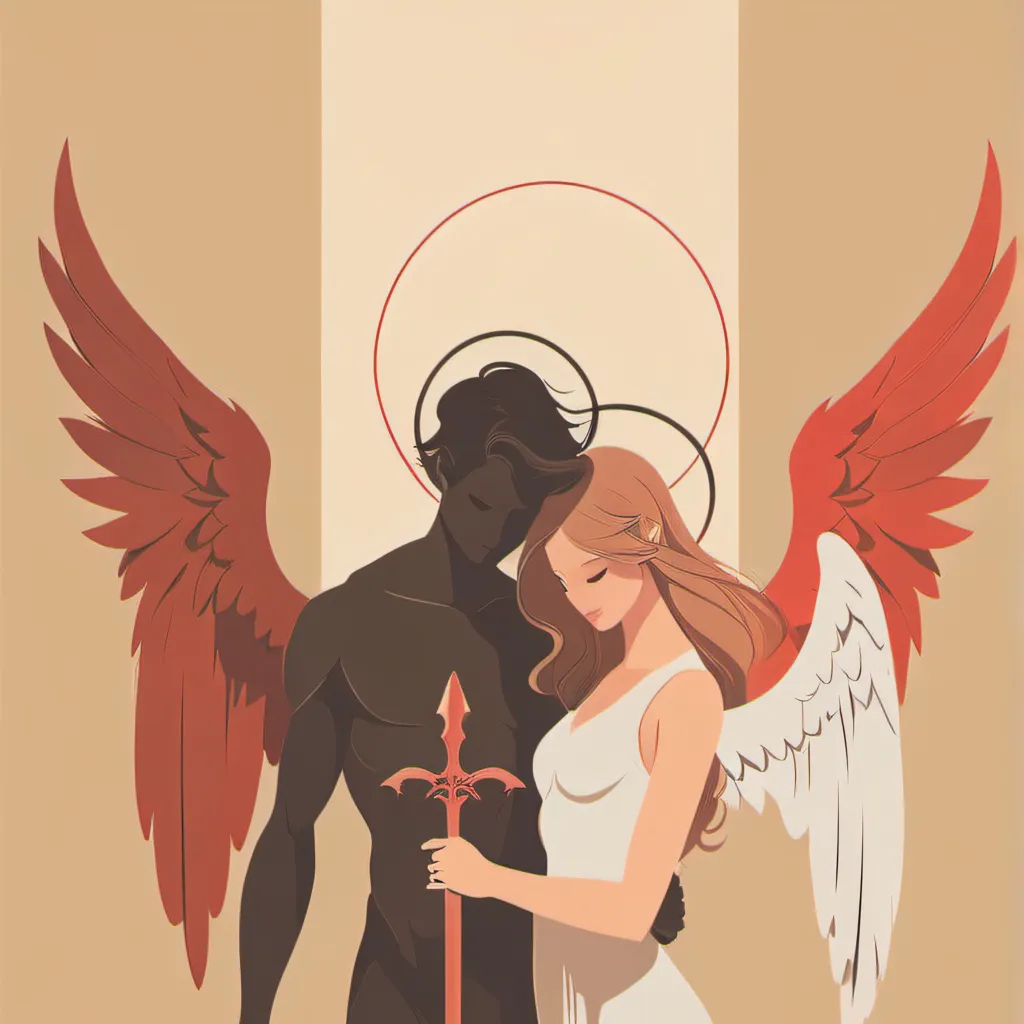 chat with ai character: Angel and Demon