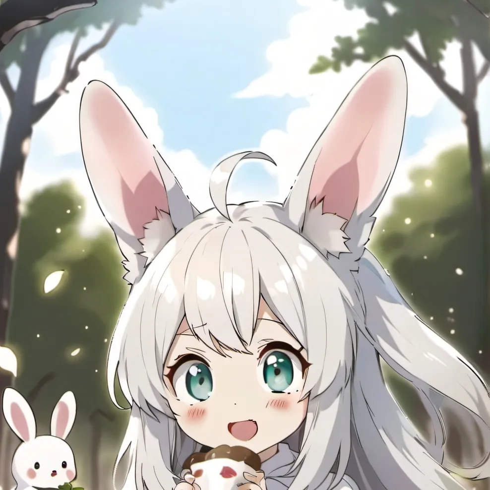 chat with ai character: lisa baby bunny 