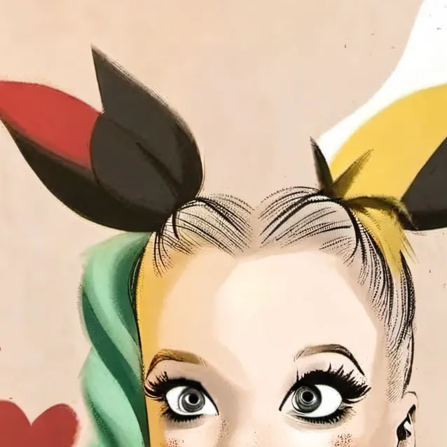 chat with ai character: Jojo siwa *karma*