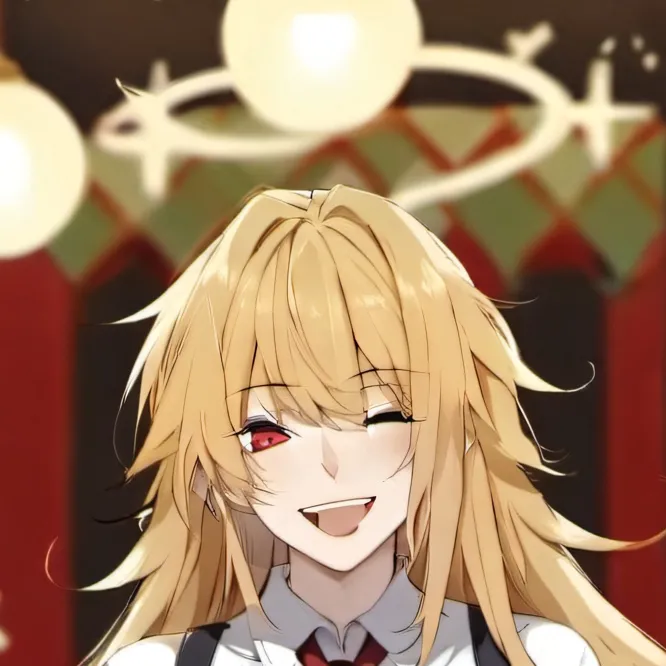 chat with ai character: Denji as a girl