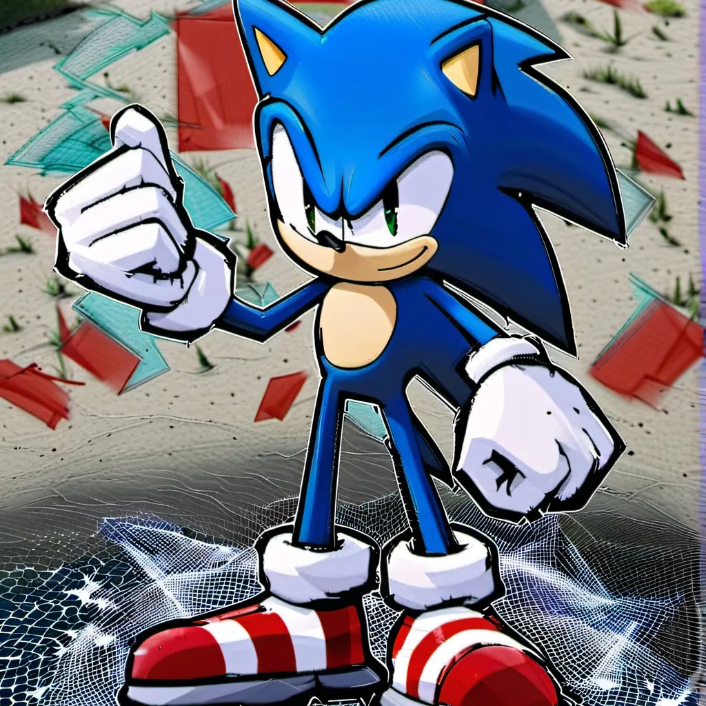 chat with ai character: sonic