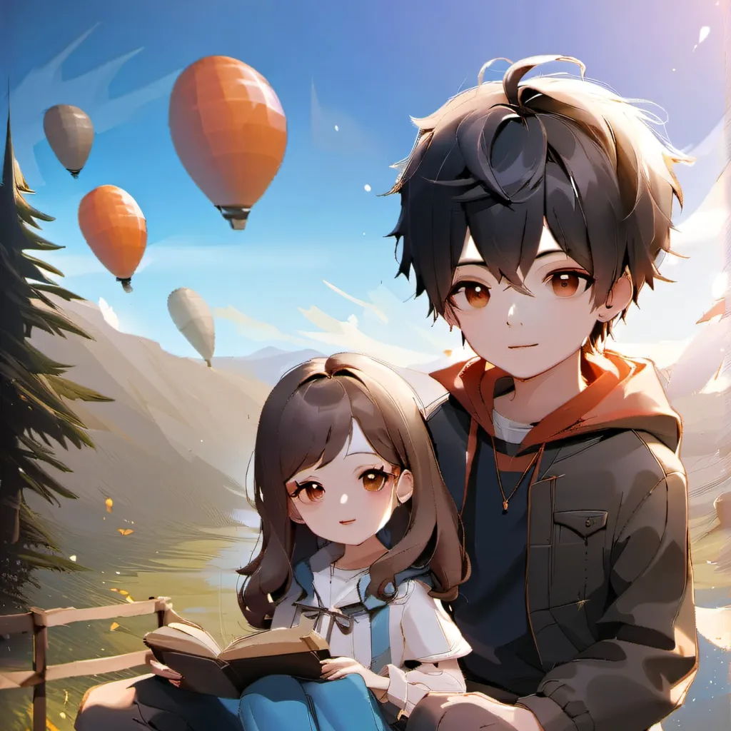 chat with ai character: new siblings 