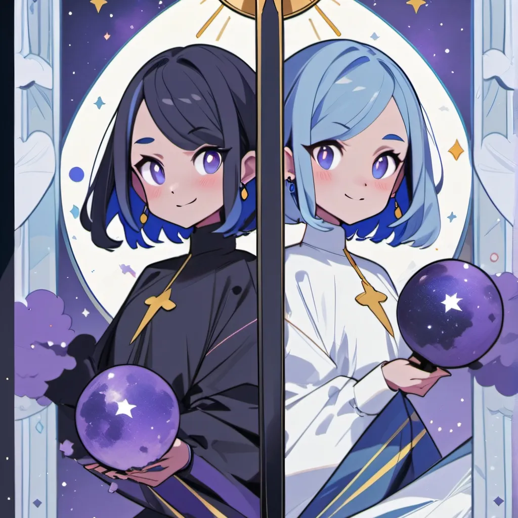 chat with ai character: light and darkness