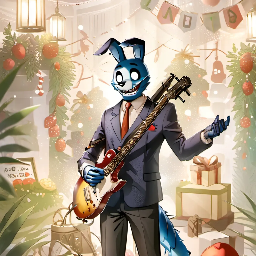 chat with ai character: toy bonnie fnaf 2