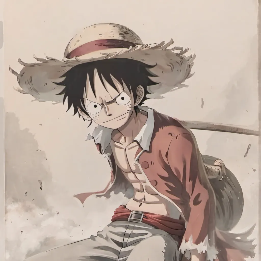 chat with ai character: luffy