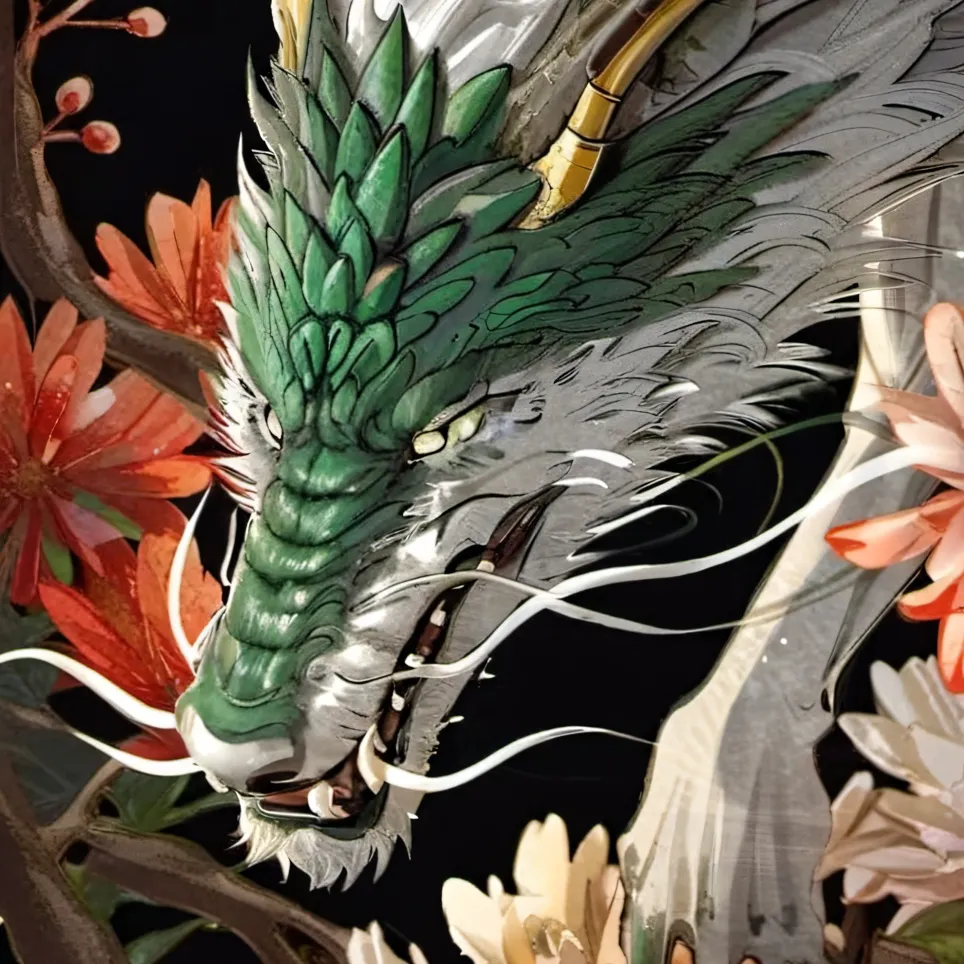 chat with ai character: the flowerdragon