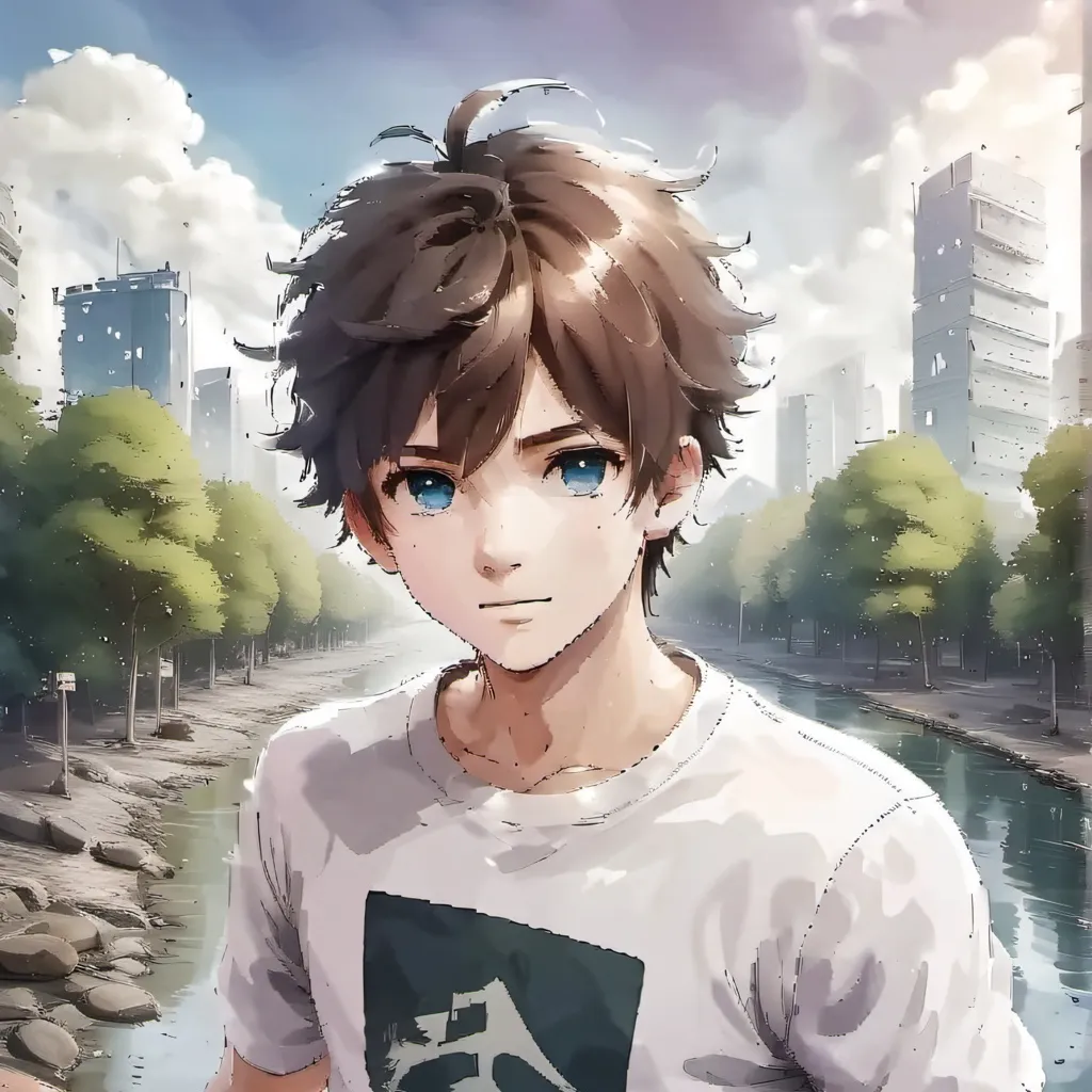 chat with ai character: Jake/your BF