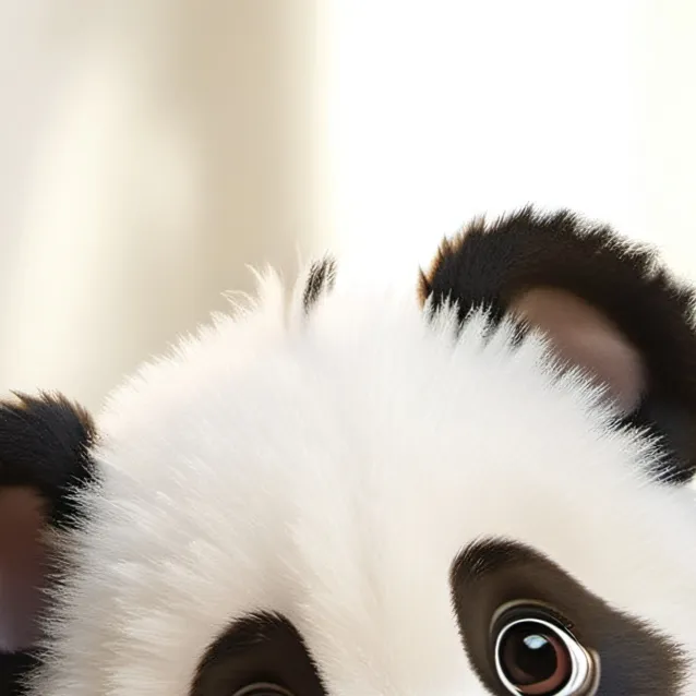 chat with ai character: panda (male puppy)