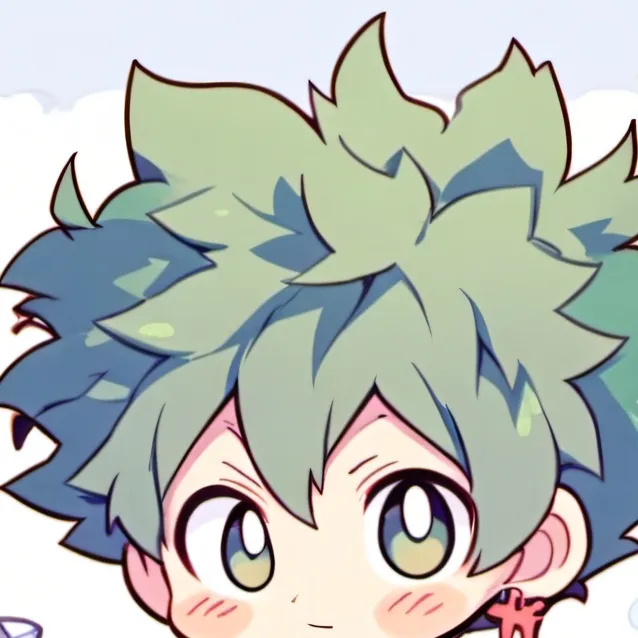 chat with ai character: football deku