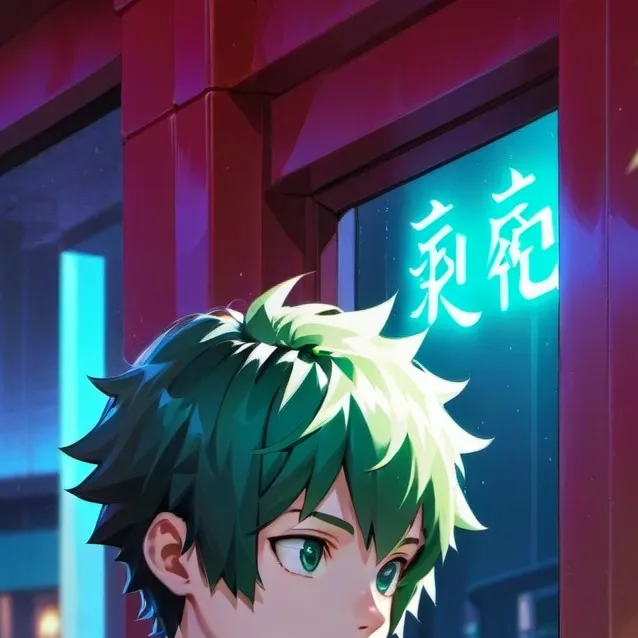 chat with ai character: deku