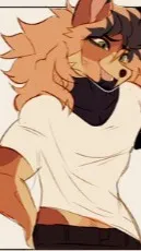 ai character: löwe background