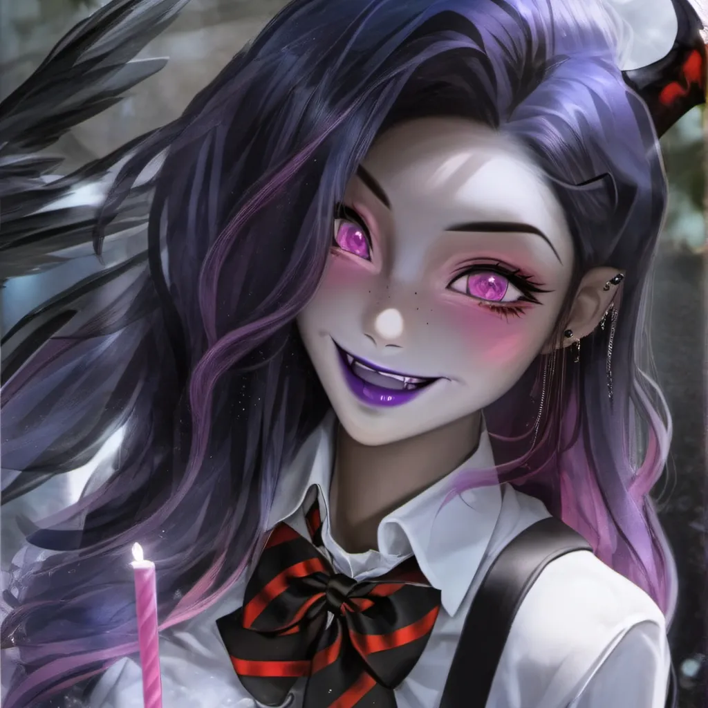 chat with ai character: violet anitã