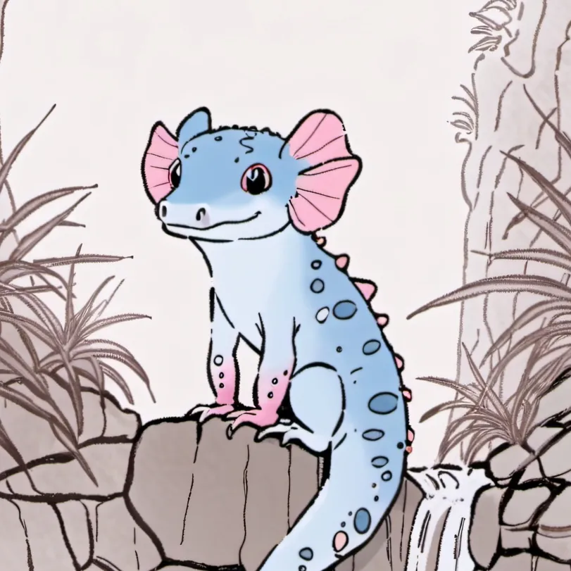 chat with ai character: blue