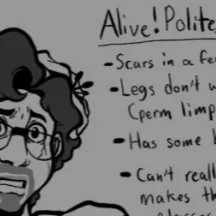 chat with ai character: polites alive au