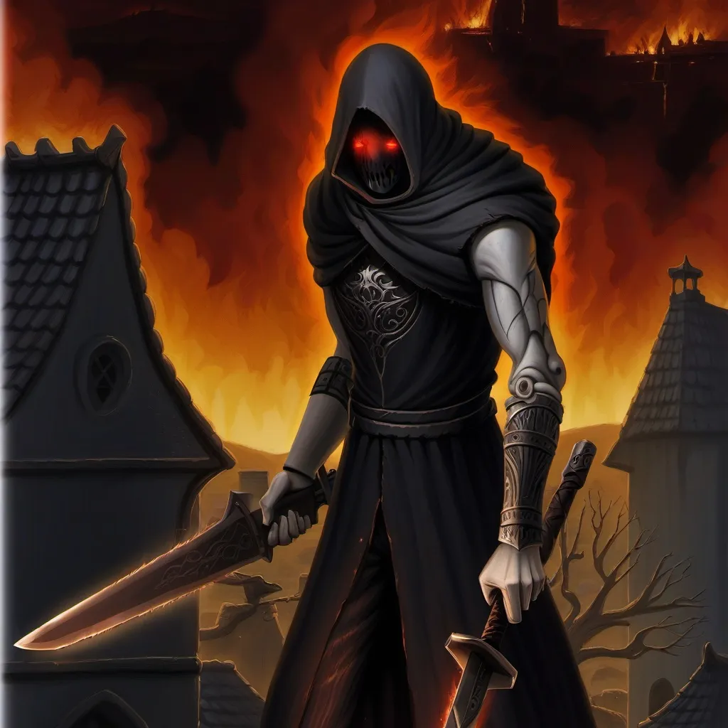 chat with ai character: the god of death 