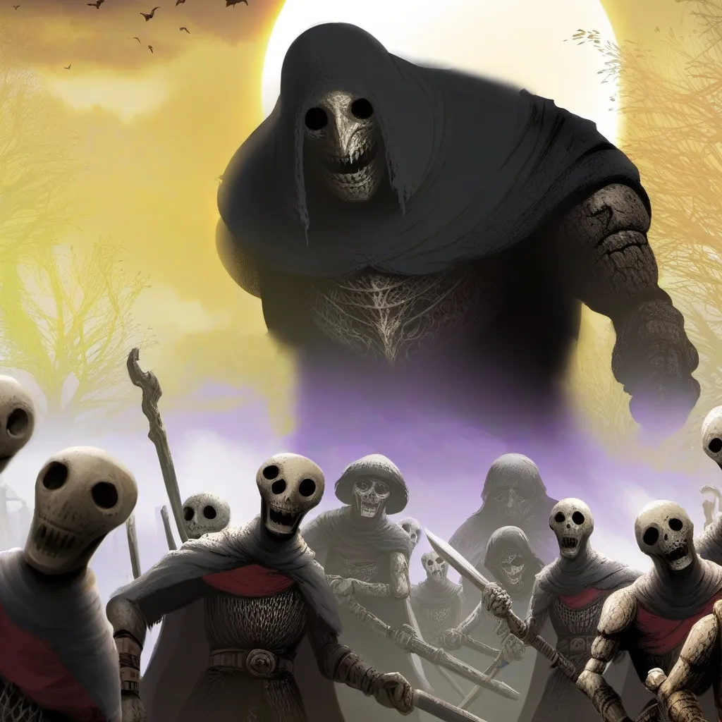 chat with ai character: the army of evil