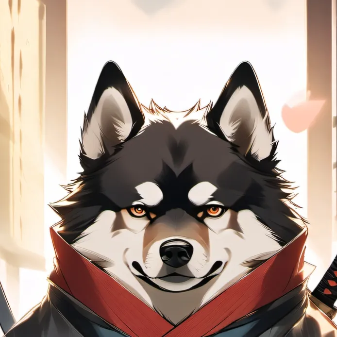 chat with ai character: Dog warrior