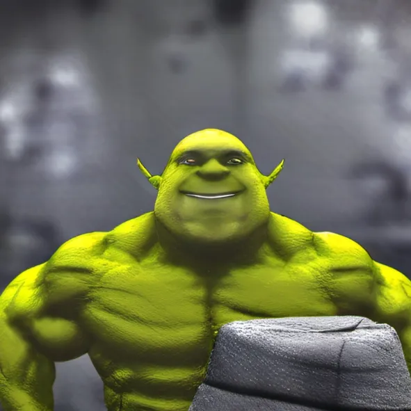 chat with ai character: shrulk