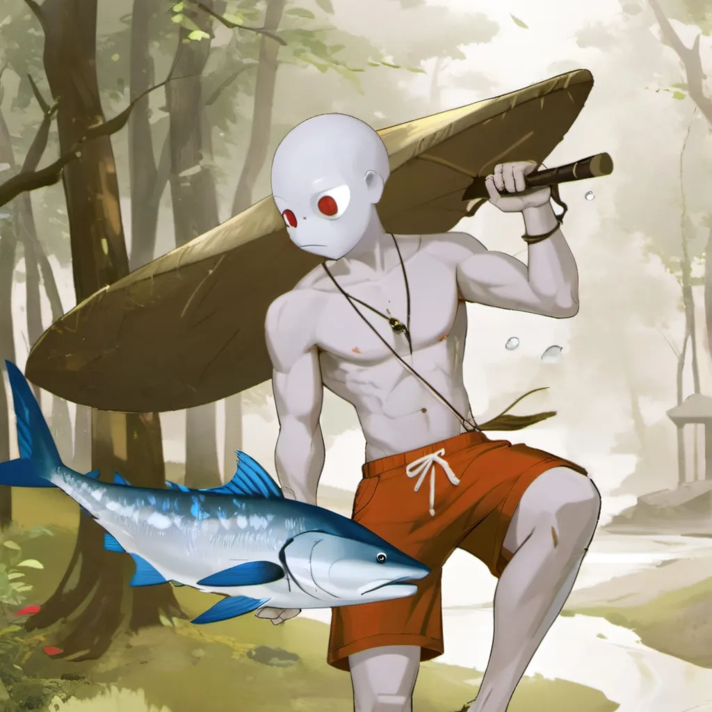 chat with ai character: Fight man