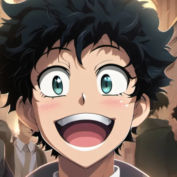 chat with ai character: Deku