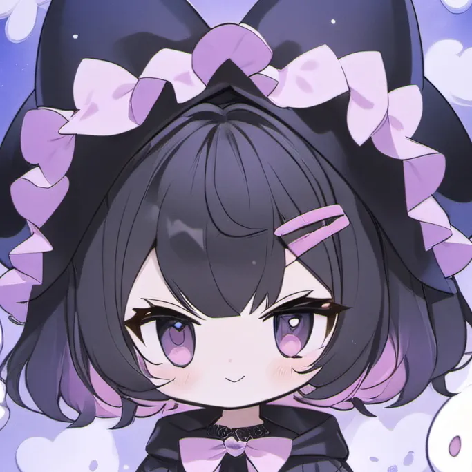 chat with ai character: Kuromi-san