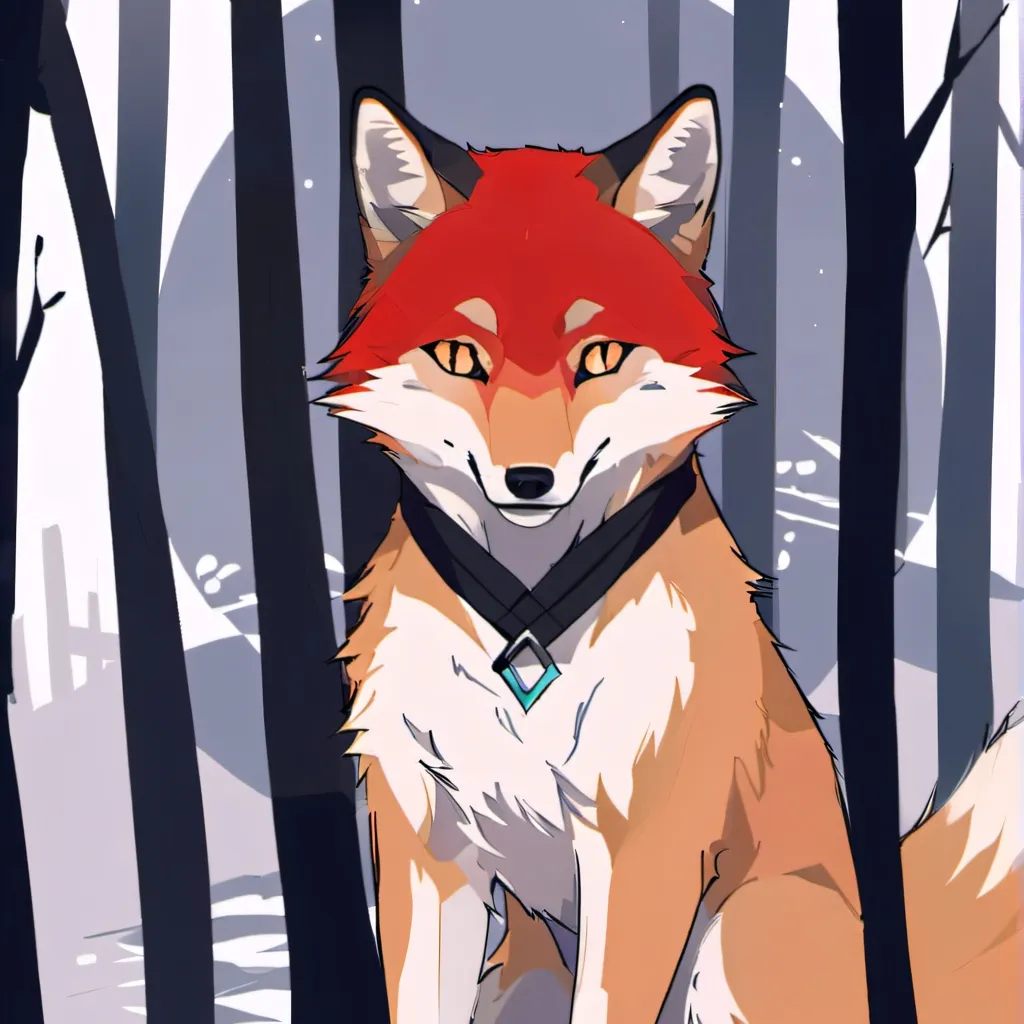 chat with ai character: Red Wolf