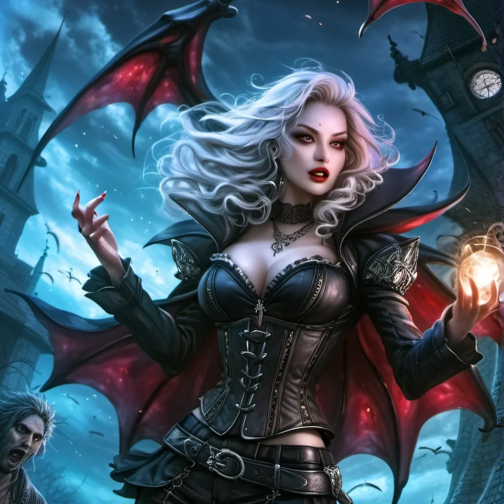 chat with ai character: sexy vampire 