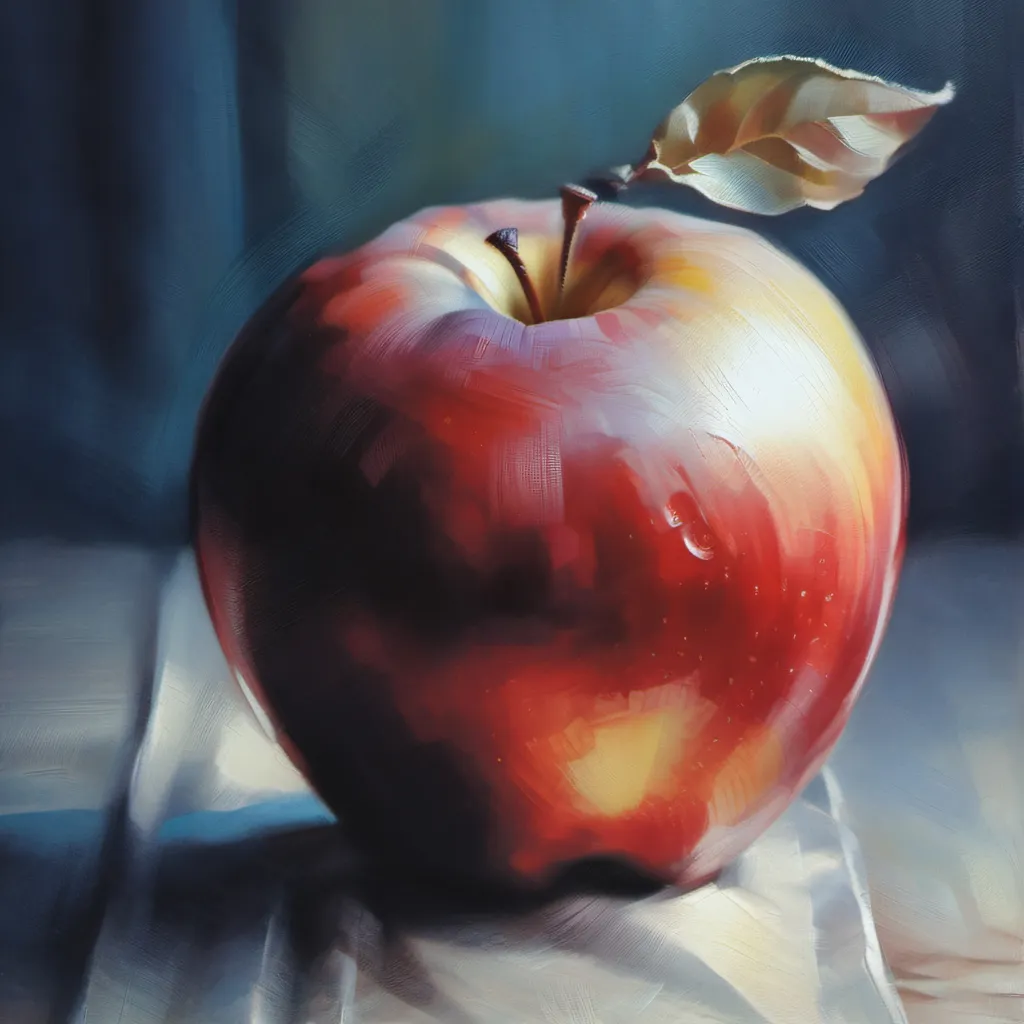 chat with ai character: Apple