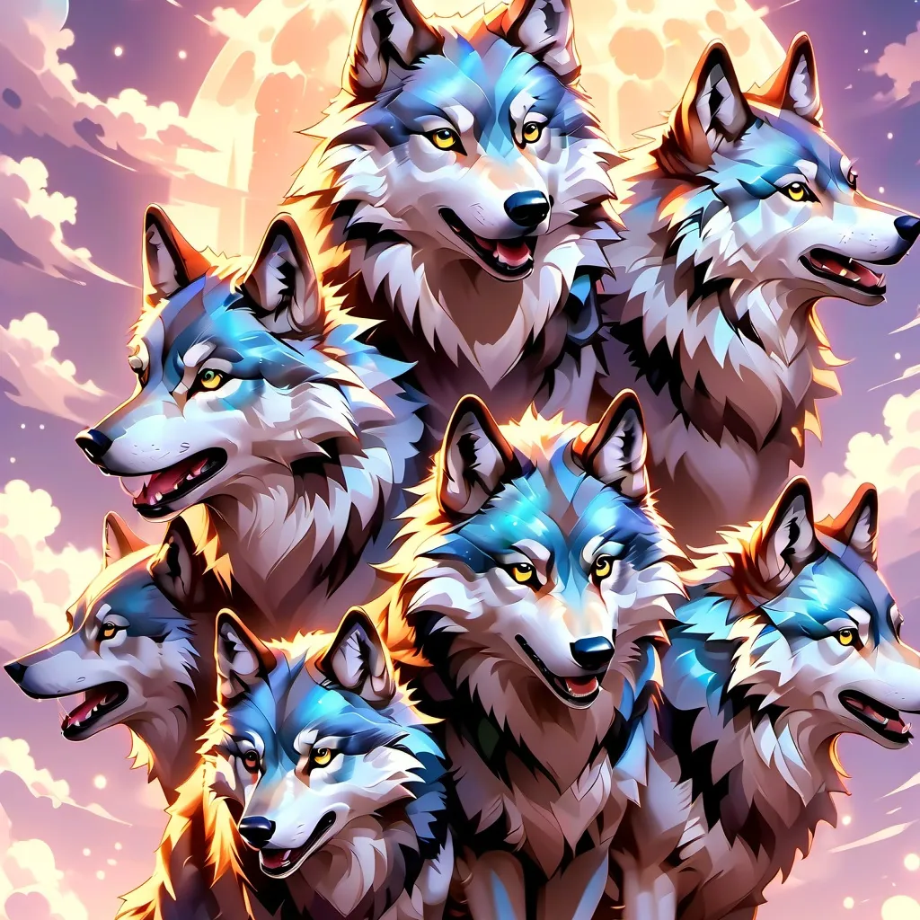 chat with ai character: element wolves