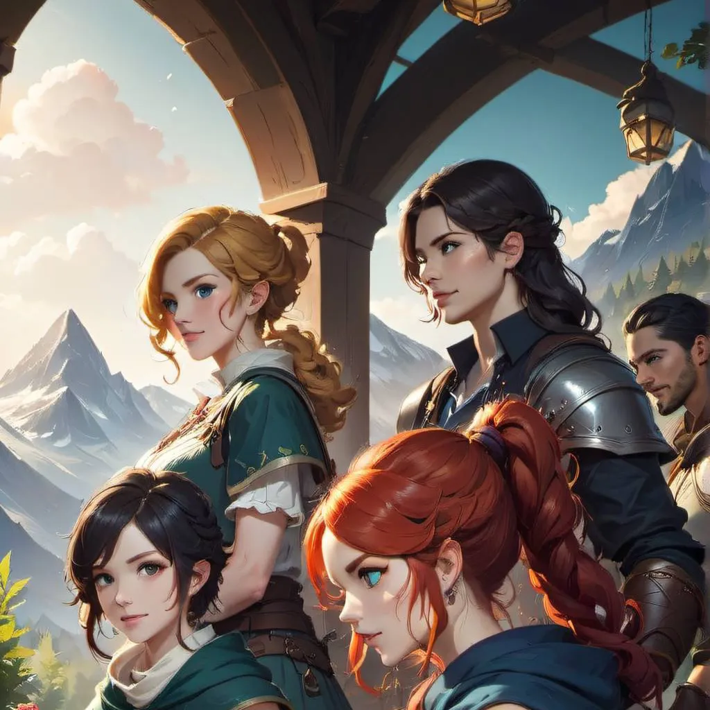 chat with ai character: Emerald sisterhood