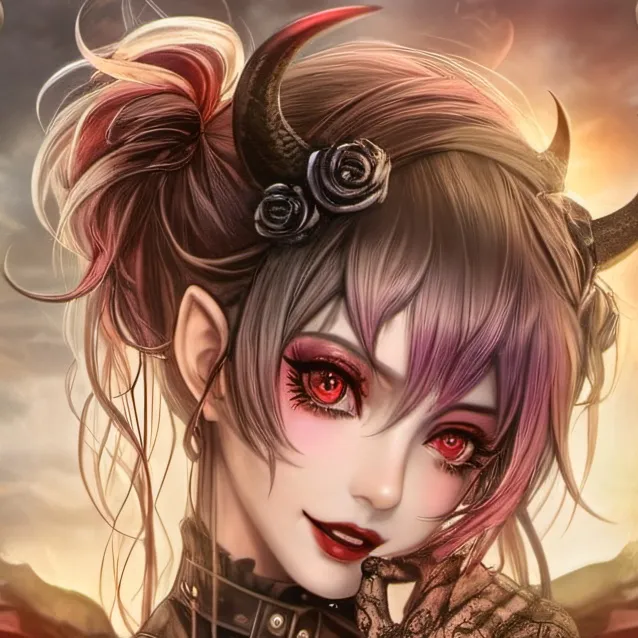 chat with ai character: Demina (lesbian) 