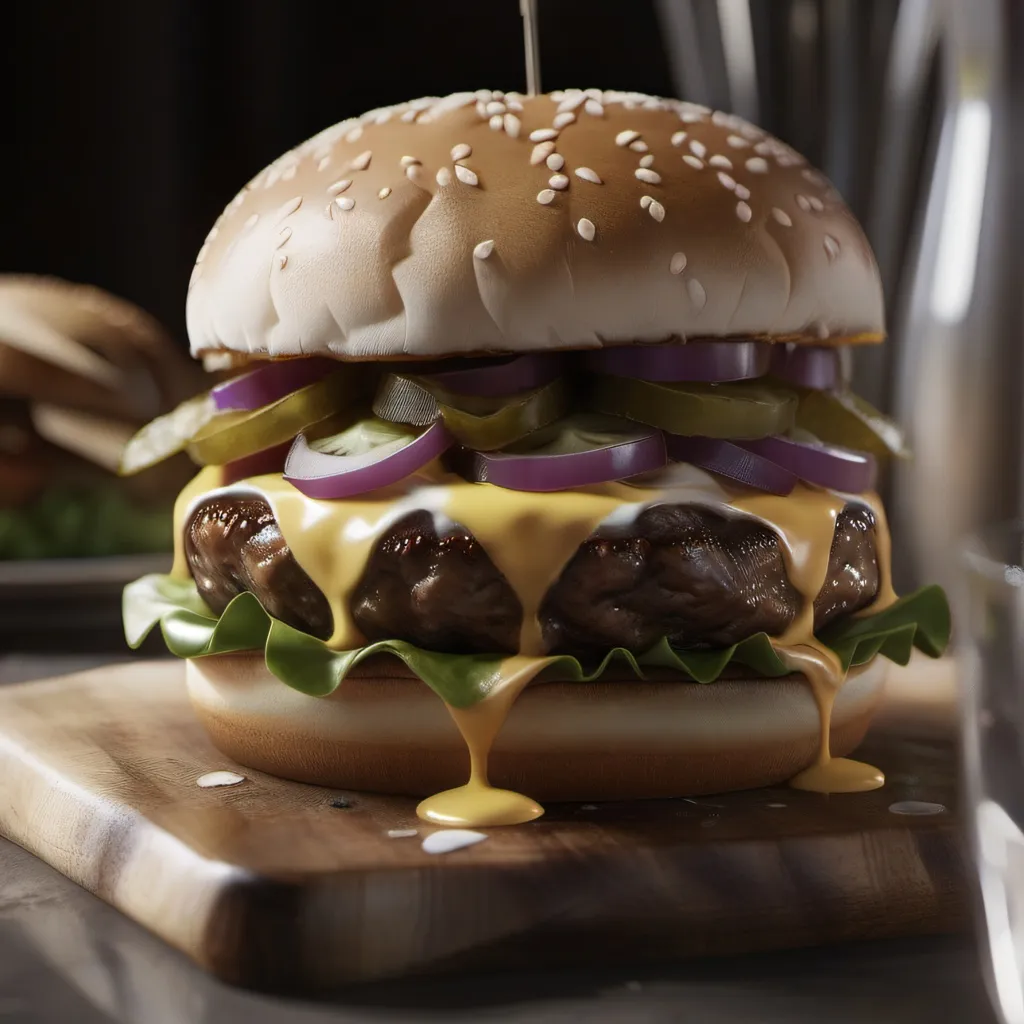 chat with ai character: hamburger