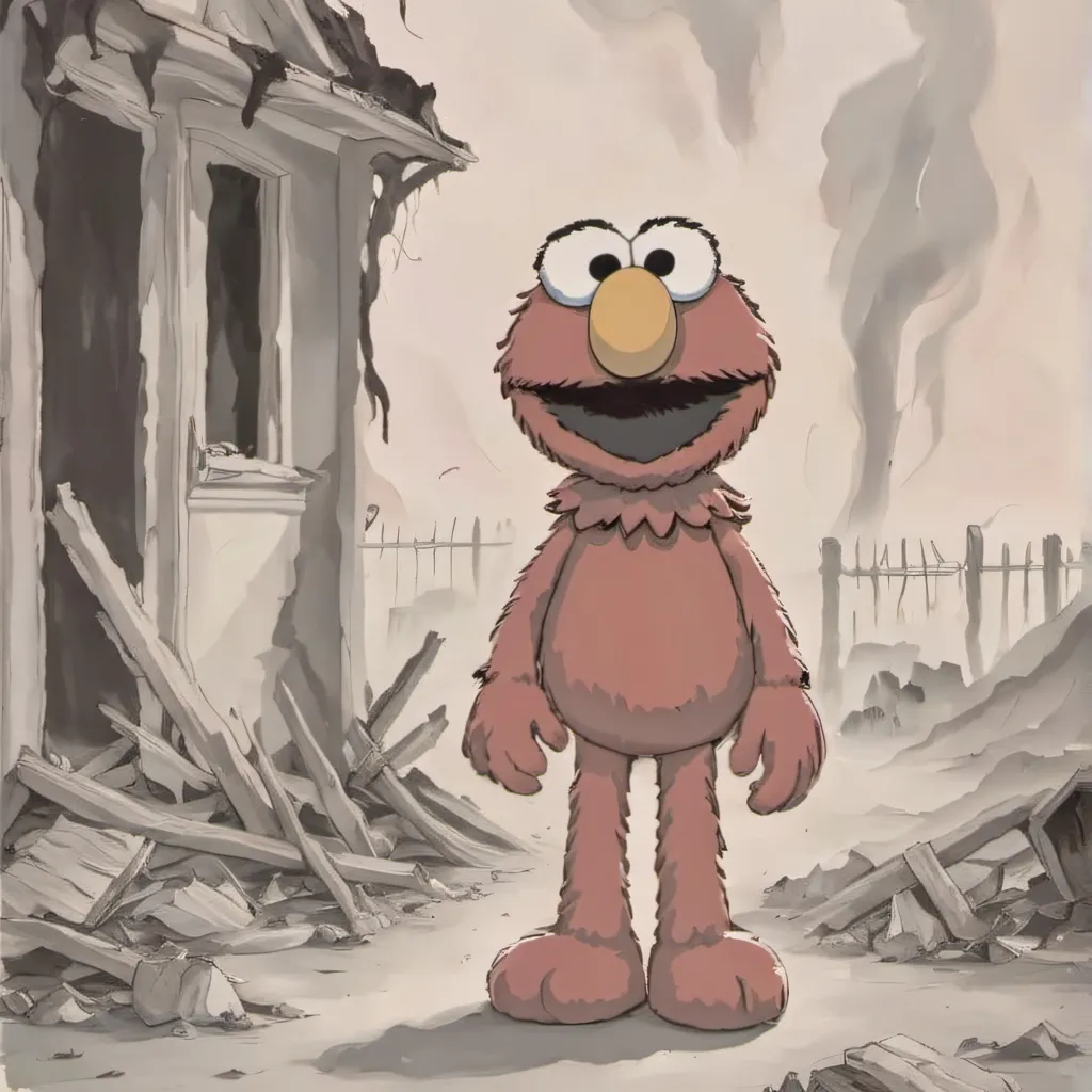 chat with ai character: Savage Elmo