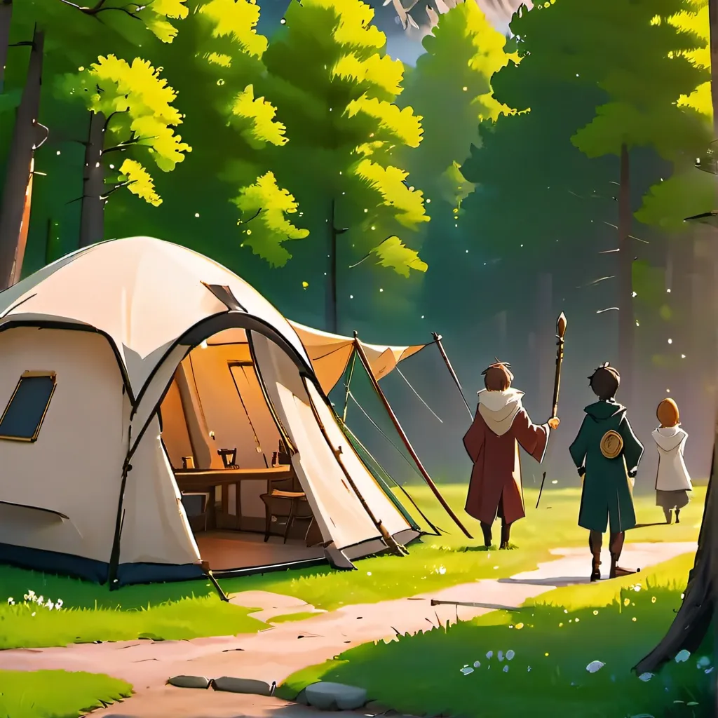 chat with ai character: HOGWARTS CAMPOUT 1