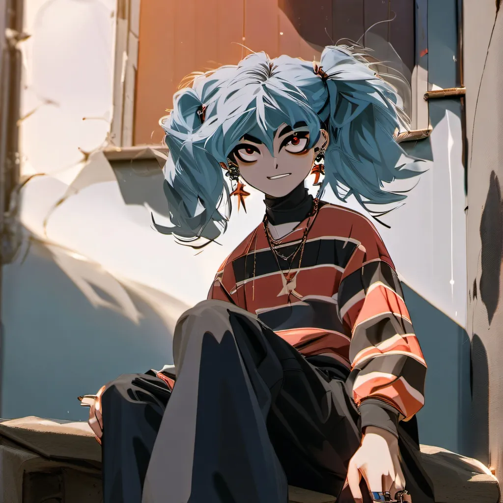 chat with ai character: sally face 🐱