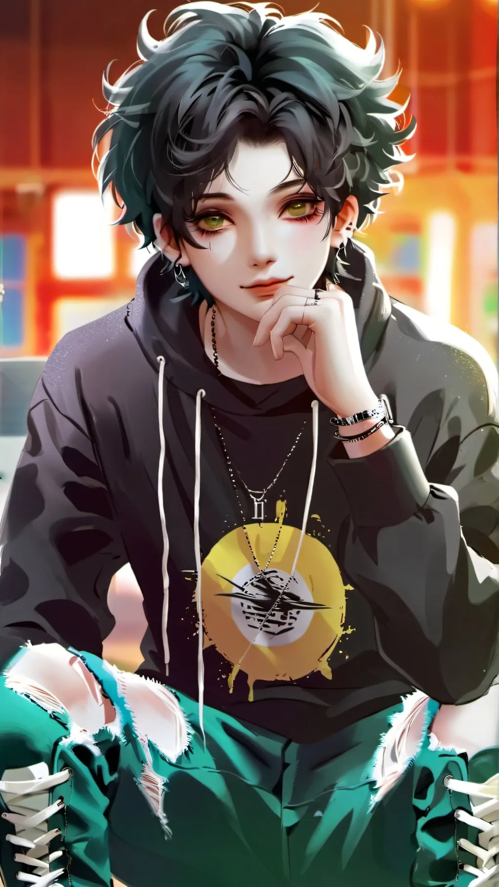 ai character: Noah Rose background