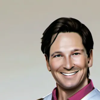 chat with ai character: Purple guy