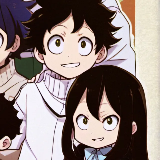 chat with ai character: My hero family.